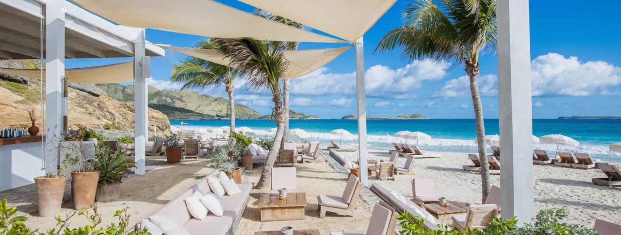 Top Floor Unit 520 Ft2 - 48 M2 With Stunning Dominant View On Ocean, St Barth, Orient Bay Apartment Cul de Sac Luaran gambar