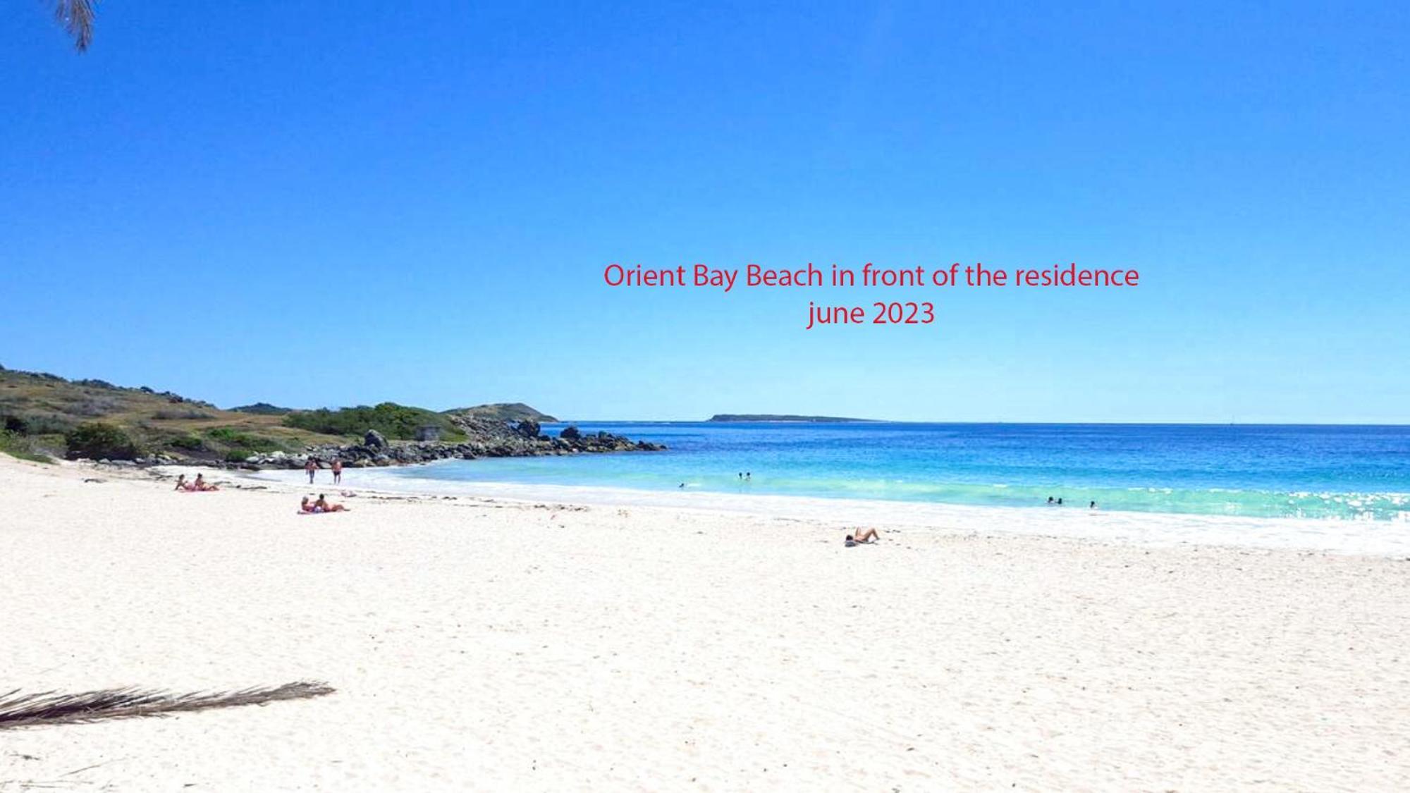 Top Floor Unit 520 Ft2 - 48 M2 With Stunning Dominant View On Ocean, St Barth, Orient Bay Apartment Cul de Sac Luaran gambar